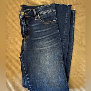 Kut From The Kloth Fab Ab Ankle Skinny Jeans Sz 8L EUC!